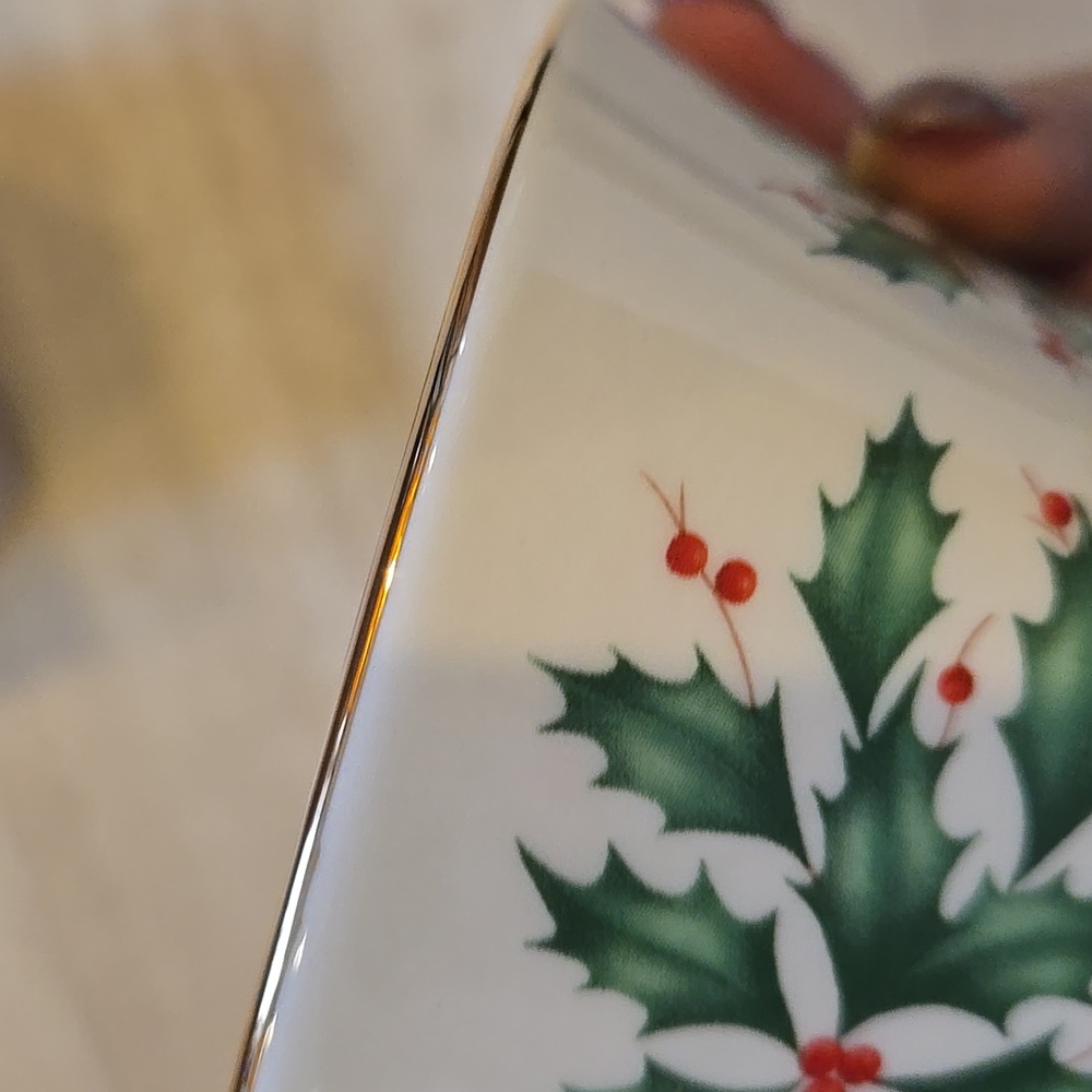 NIB Lenox Holiday Archive Treat Bowl - Picture 5 of 7